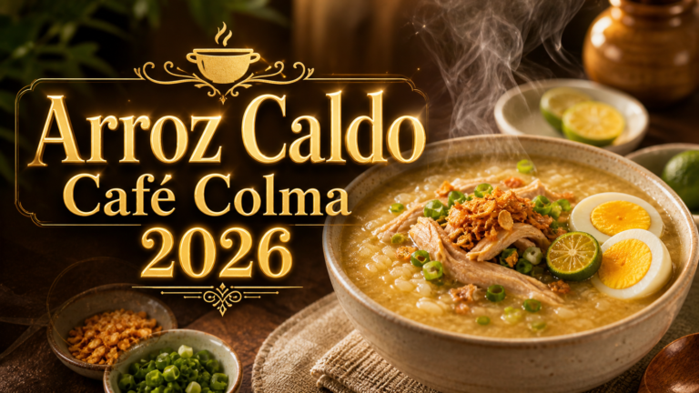 Arroz Caldo cafe colma
